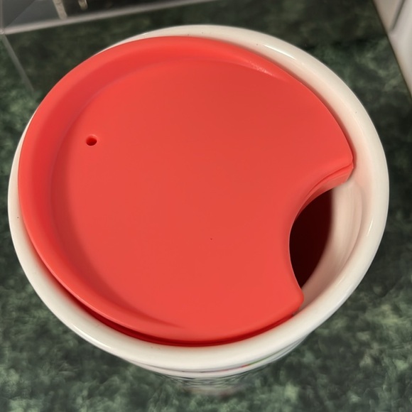 Starbucks Floral Ceramic travel cup 10oz 2016 edition - Picture 3 of 7